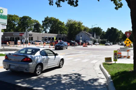 New roundabout opening brings eyes to safety